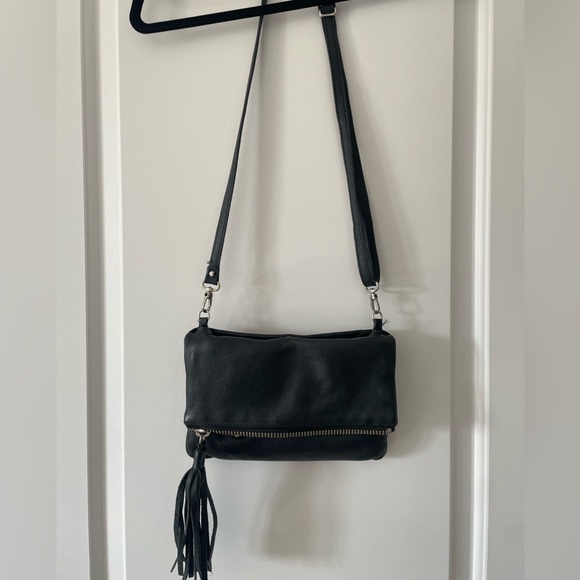 Roots Leather Crossbody Bag - Picture 2 of 5